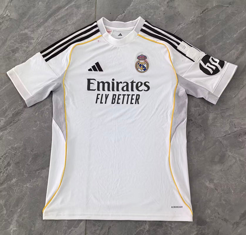 NOVA CAMISOLA REAL MADRID PRINCIPAL 25/26 homem