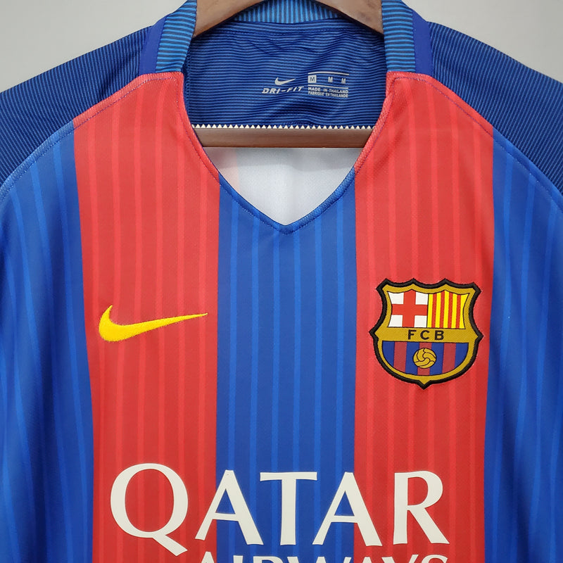 CAMISOLA BARCELONA I 16/17 homem (RETRO)