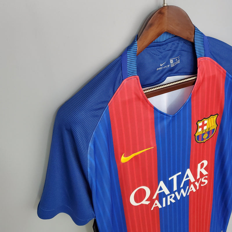 CAMISOLA BARCELONA I 16/17 homem (RETRO)