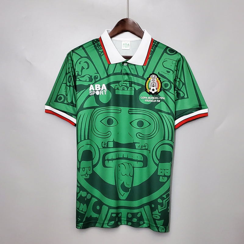 CAMISOLA MEXICO I 98/99 homem (RETRO)